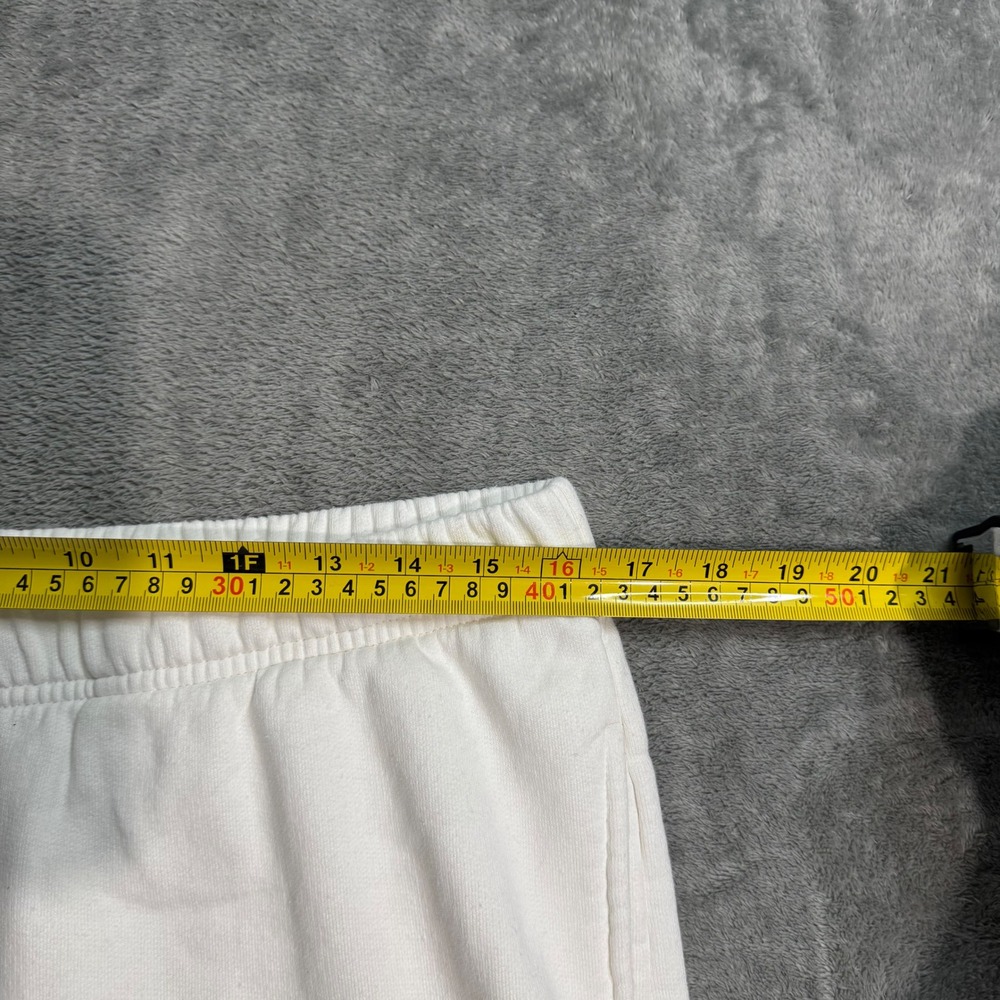 Halfdays Ski Club White Logo Embroidered Heavyweight Sweatpants Joggers Size 2 - Picture 9 of 11
